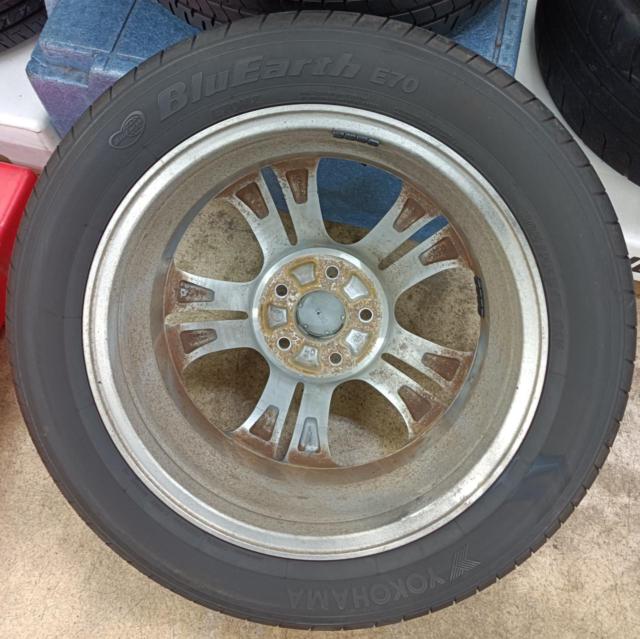 HONDA 純正 RN6系 RSZ ストリーム + YOKOHAMA BluEarth E70 E70NZ 91V