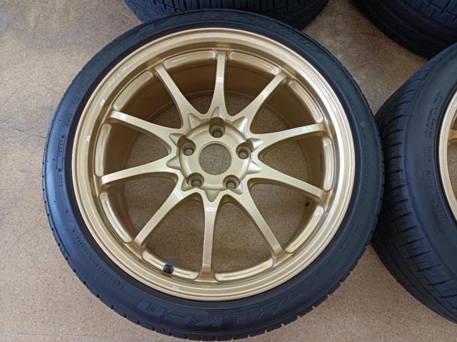 RAYS VOLK RACING CE28N-plus+FALKEN AZENIS FK510 95Y XL