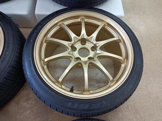 RAYS VOLK RACING CE28N-plus+FALKEN AZENIS FK510 95Y XL