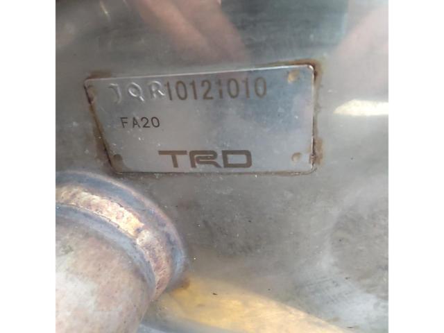 TRD ハイレスポンスマフラー ver.R  トヨタ 86 ZN6 前期
