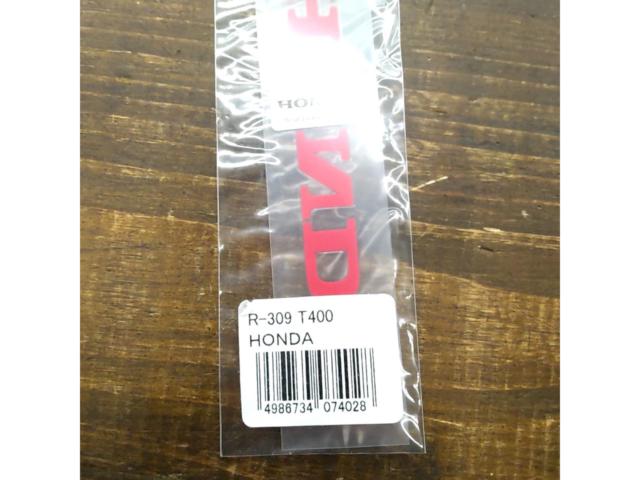 ホンダ純正ステッカー 品番:R-309 T400