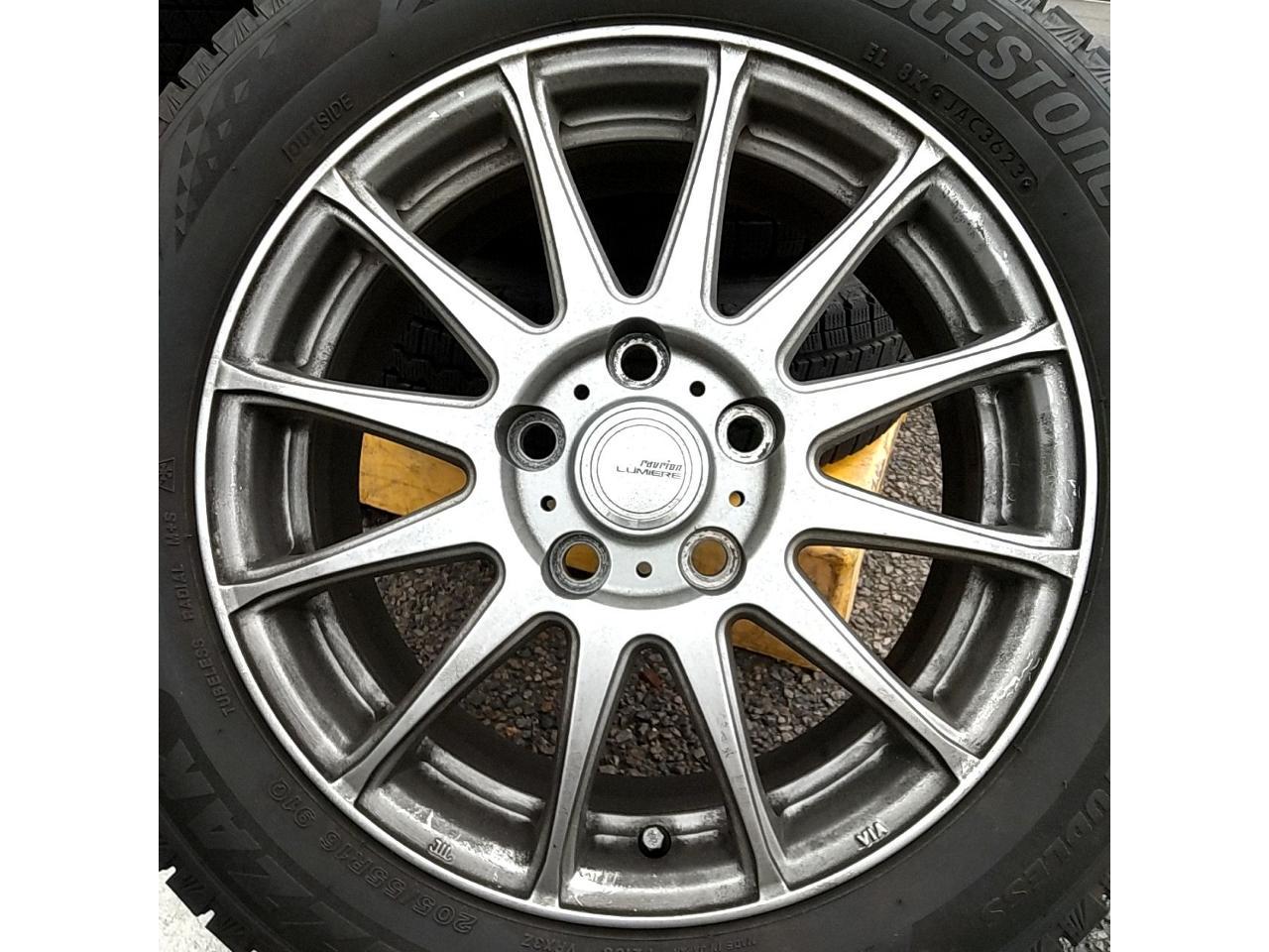 weds ravrion LUMIERE+BRIDGESTONE BLIZZAK VRX3