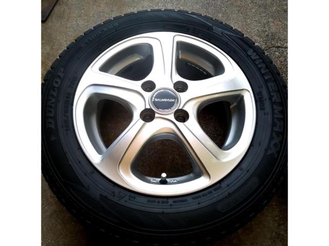 BRIDGESTONE BALMINUM 5本スポークホイール+DUNLOP WINTERMAXX WM02