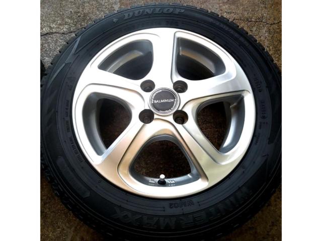 BRIDGESTONE BALMINUM 5本スポークホイール+DUNLOP WINTERMAXX WM02