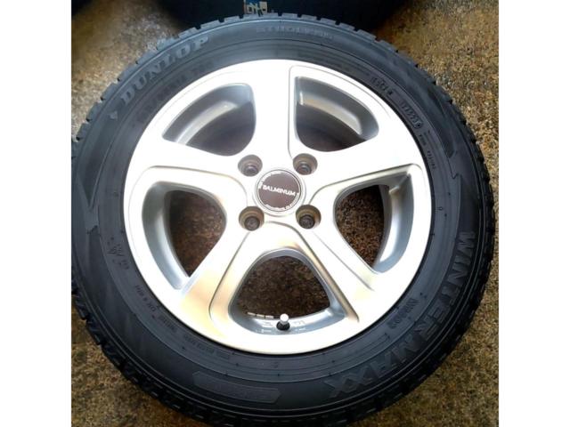 BRIDGESTONE BALMINUM 5本スポークホイール+DUNLOP WINTERMAXX WM02