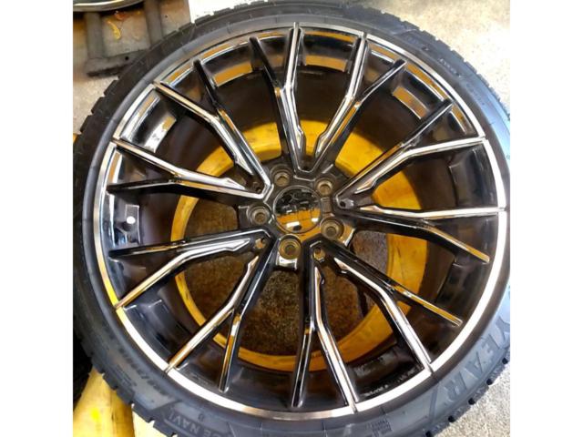 ノーブランド メッシュホイール+GOODYEAR ICE NAVI8