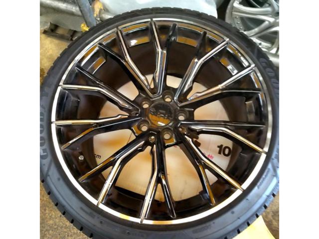 ノーブランド メッシュホイール+GOODYEAR ICE NAVI8