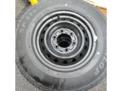 トヨタ 200系 ハイエース 純正スチールホイール+DUNLOP SP175N