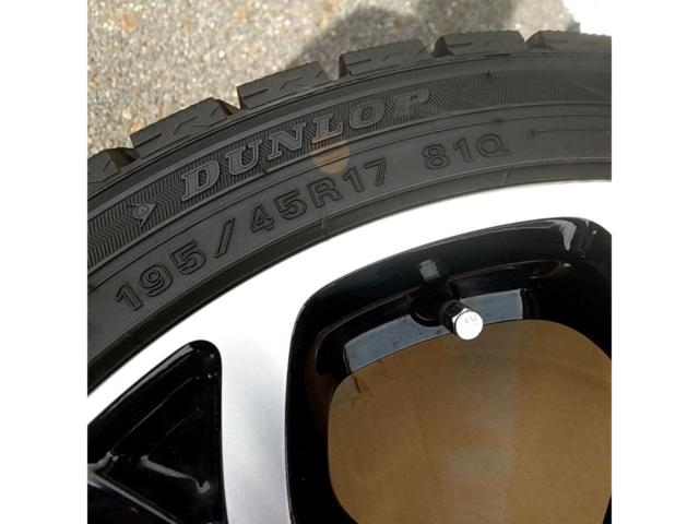スズキ純正 ZC33 スイフトスポーツ 純正アルミホイール+DUNLOP WINTERMAXX WM02