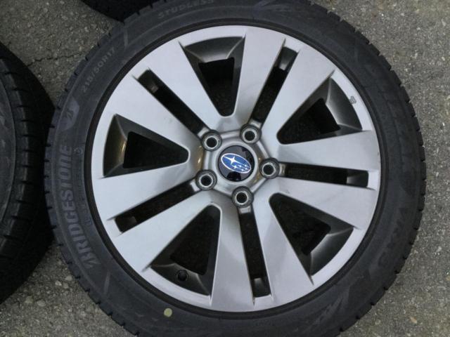 SUBARU レヴォーグ純正ホイール +【BRIDGESTONE】BLIZZAK VRX3