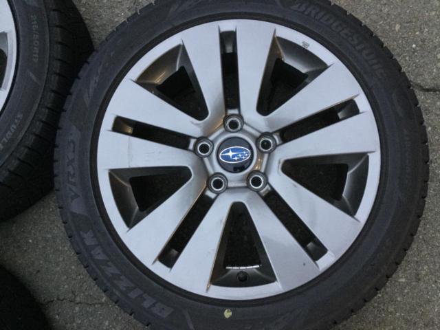 SUBARU レヴォーグ純正ホイール +【BRIDGESTONE】BLIZZAK VRX3