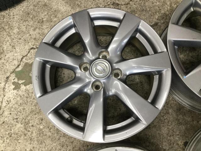 NISSAN(ニッサン) E12 ノート ブラックアロー純正ホイール