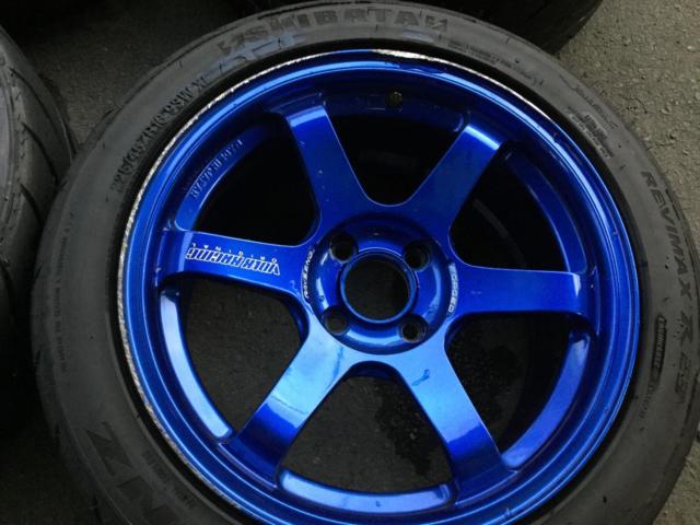【RAYS】VOLK RACING TE37 SONIC(MD/B)+【SHIBATIRE】REVIMAX R23