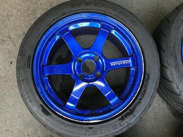 【RAYS】VOLK RACING TE37 SONIC(MD/B)+【SHIBATIRE】REVIMAX R23