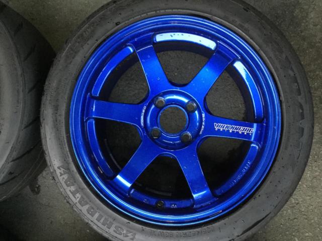 【RAYS】VOLK RACING TE37 SONIC(MD/B)+【SHIBATIRE】REVIMAX R23