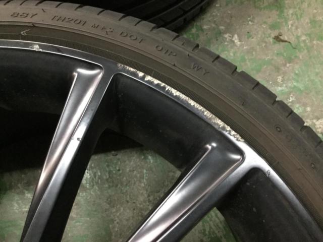 メーカー不明 14本スポークホイール   + TRIANGLE(トライアングル) SPORTEX TSH11