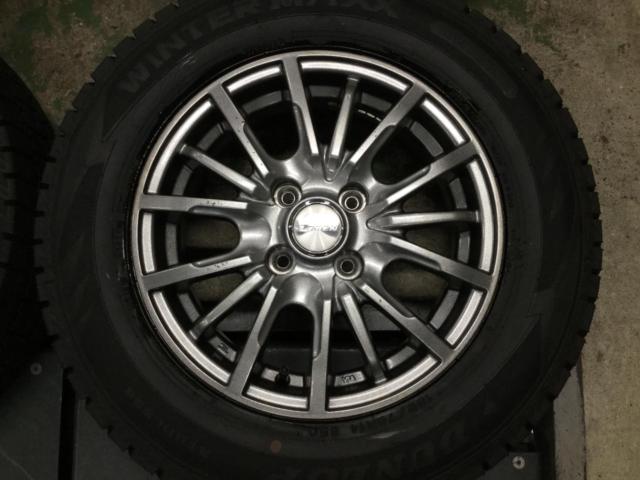 AUTOBACS SEVEN(オートバックスセブン) LEBEN(レーベン) スポークホイール  + DUNLOP(ダンロップ) WINTERMAXX WM02