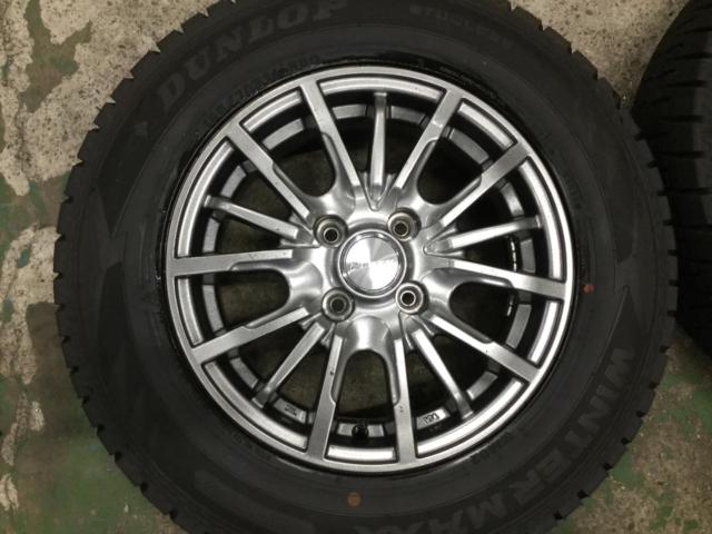 AUTOBACS SEVEN(オートバックスセブン) LEBEN(レーベン) スポークホイール  + DUNLOP(ダンロップ) WINTERMAXX WM02