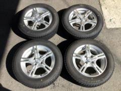 【AUTOBACS SEVEN】LEBENシルバー5本スポークホイール+【BRIDGESTONE】BLIZZAK VRX3