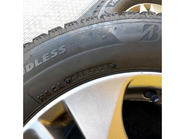 【トヨタ純正】 170系シエンタ純正ホイール+【BRIDGESTONE】BLIZZAK VRX2