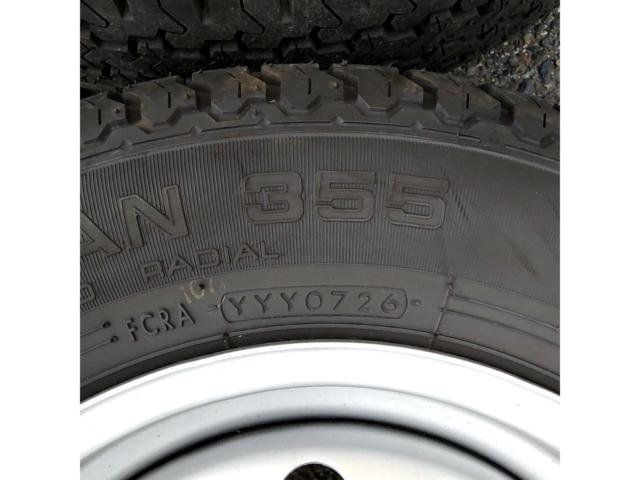 【ダイハツ純正】 ハイゼットトラック純正スチールホイール+【YOKOHAMA】SUPER  VAN355