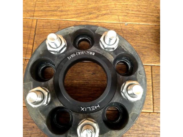 【HELIX】ハブリング付きワイドトレッドスペーサー  厚み:25mm