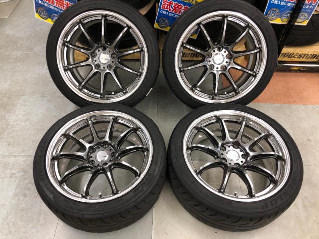 【WORK】EMOTION  ZR10 2P + 【DUNLOP】DIREZZA ZⅢ