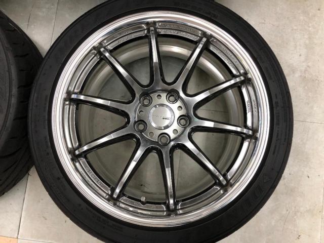 【WORK】EMOTION  ZR10 2P + 【DUNLOP】DIREZZA ZⅢ