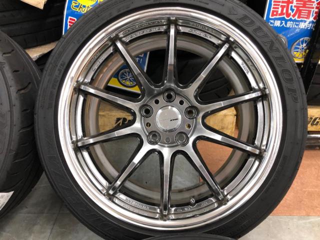 【WORK】EMOTION  ZR10 2P + 【DUNLOP】DIREZZA ZⅢ