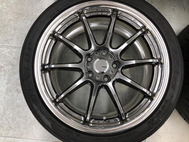 【WORK】EMOTION  ZR10 2P + 【DUNLOP】DIREZZA ZⅢ
