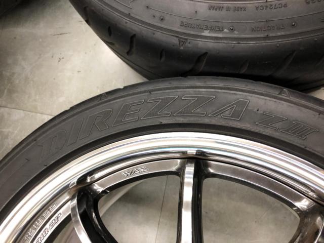 【WORK】EMOTION  ZR10 2P + 【DUNLOP】DIREZZA ZⅢ