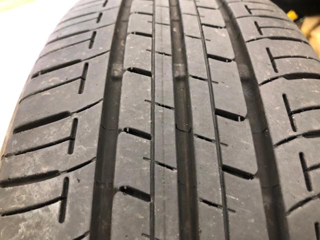 【トヨタ純正】ヤリス 純正オプション切削光輝ホイール +BRIDGESTONE ECOPIa EP150