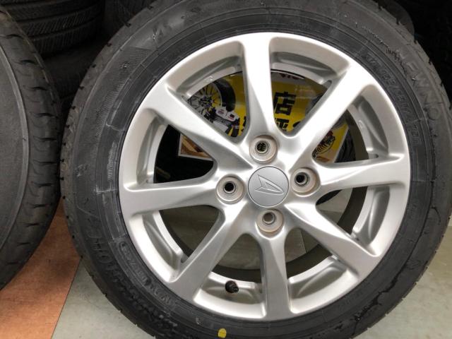 【ダイハツ純正】 L375S タント カスタム純正ホイール + 【BRIDGESTONE】NEWNO
