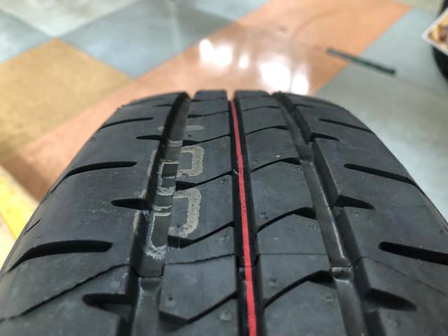 【ダイハツ純正】 L375S タント カスタム純正ホイール + 【BRIDGESTONE】NEWNO