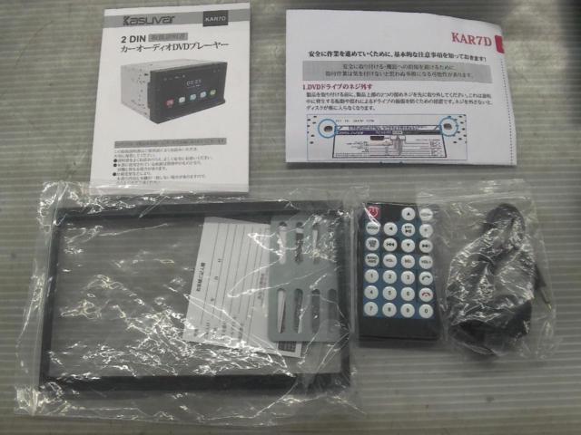 KASUVAR KAR7D 2DIN/ディスプレイオーディオ