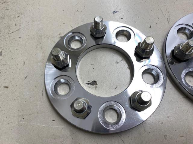 メーカー不明 ワイドトレッドスペーサー 10mm 114.3-5 M12 P1.25