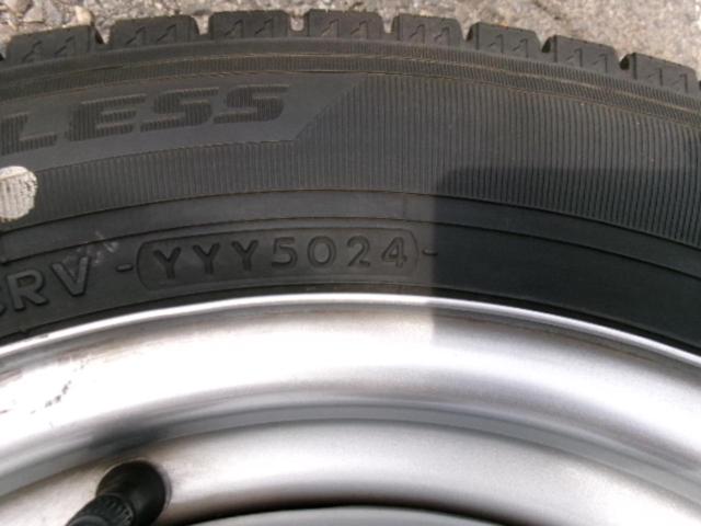 【トヨタ純正】 プロボックス純正スチールホイール+【YOKOHAMA】ice GUARD iG91 155/80R14