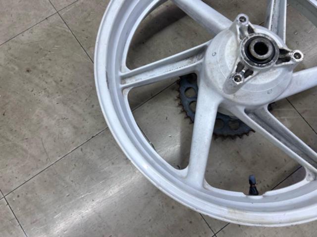 ホンダ純正 リアホイール ホワイト 【NSR250R/MC18 1988年型】