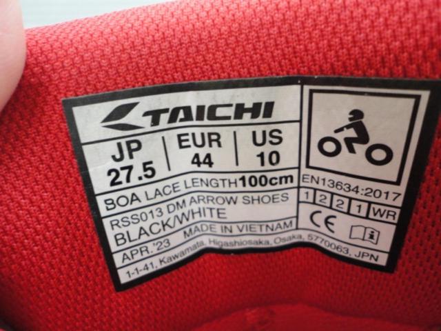 TAICHI RSS013 シューズ 27.5cm
