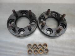 ワケアリ Durax ワイドトレッドスペーサー 15mm厚 M12×P1.25 100-4H