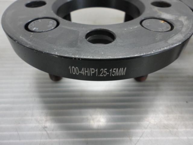 ワケアリ Durax ワイドトレッドスペーサー 15mm厚 M12×P1.25 100-4H