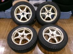 SSR  TYPE-C スターブロンズ + DUNLOP WINTERMAXX WM02 205/55R16