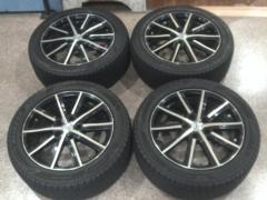 Lehrmeister BRANDLE-LINE(ブランドルライン) BL-T10 ブラックポリッシュ + BRIDGESTONE(ブリヂストン) BLIZZAK  VRX3 225/50R17