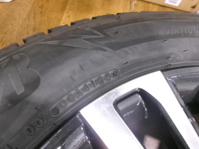 コンテナA スバル純正 レイバック(D-)純正ホイール  + BRIDGESTONE(ブリヂストン) BLIZZAK DM-V3