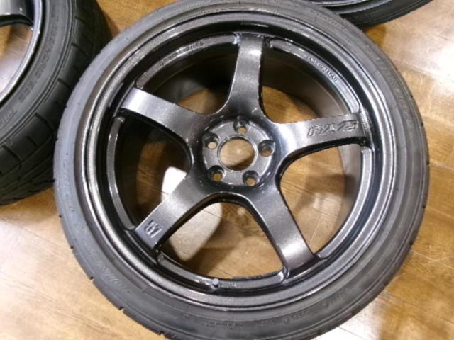 RAYS GRAM LIGHTS 57CR  + DUNLOP DIREZZA DZ102 225/40R18
