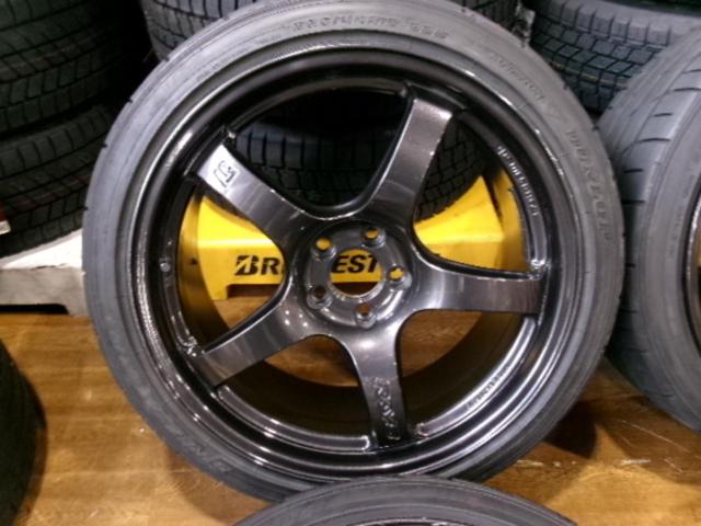 RAYS GRAM LIGHTS 57CR  + DUNLOP DIREZZA DZ102 225/40R18