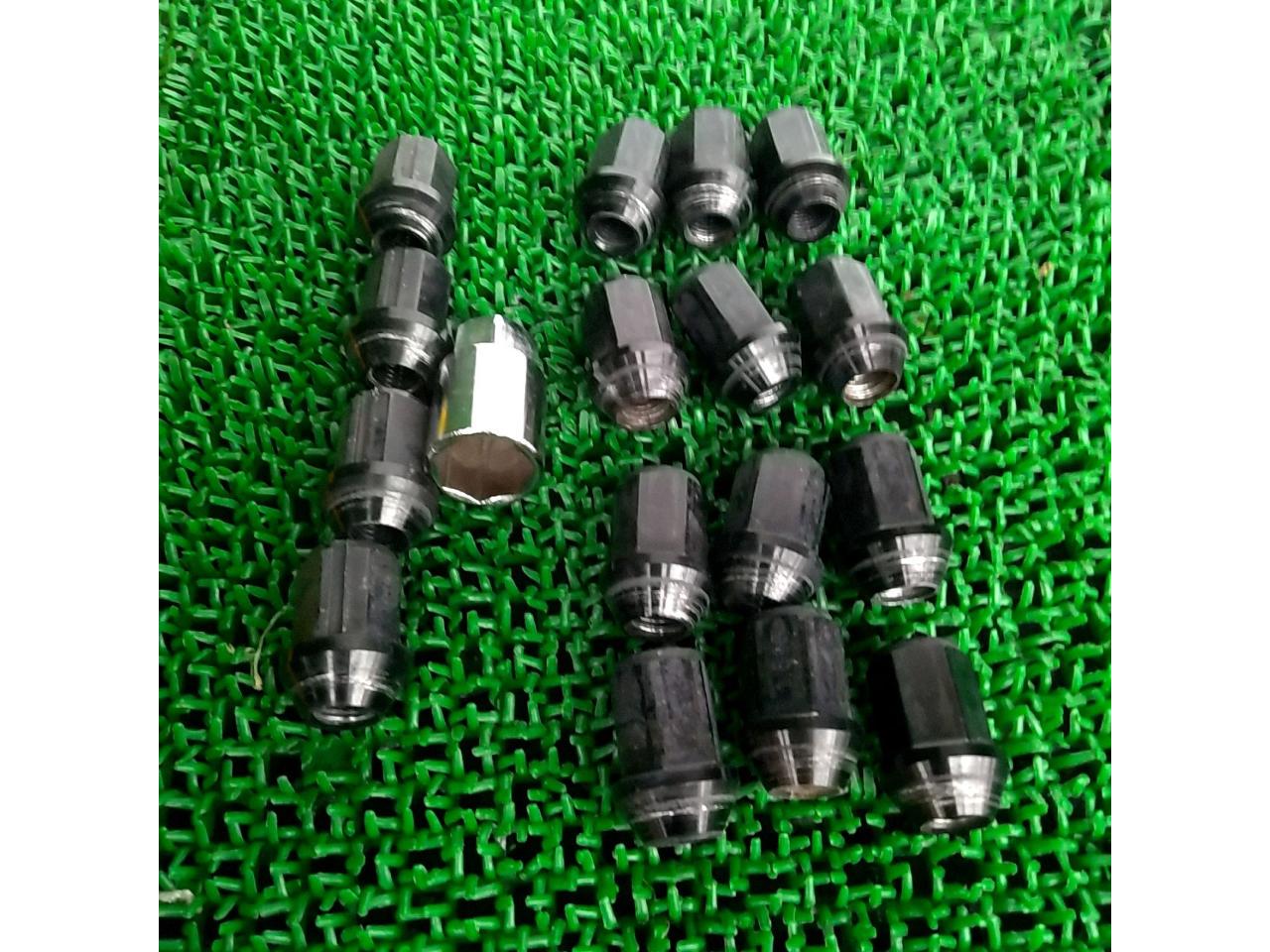 Unknown manufacturer aluminum lock & nut for 4 holes