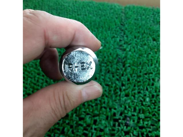 Unknown manufacturer aluminum lock & nut for 4 holes