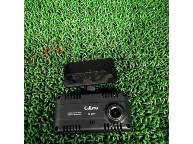 CELLSTAR CS-32FH 前後ドライブレコーダー+GDO-10 駐車監視機能ユニット