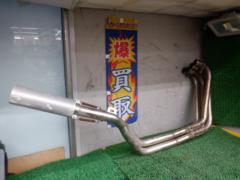 【メーカー不明】激細42.7π 4-2-1 フルエキゾーストマフラー ゼファー400
